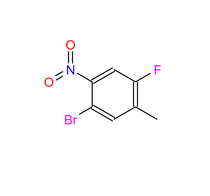 1-BROMO-4-FLUORO-5-METHYL-2-NITROBENZENE 208165-95-1
