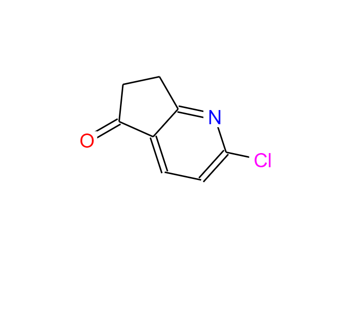 2-氯-5H,6H,7H-环戊二烯并[B]吡啶-5-酮 1092301-56-8