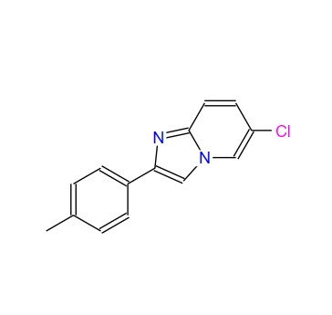 6-氯-2-(对甲苯基)咪唑并[1,2-a]吡啶 142073-93-6