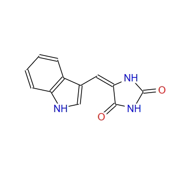 5-[(1H-indol-3-yl)methylidene]imidazolidine-2,4-dione 5453-51-0