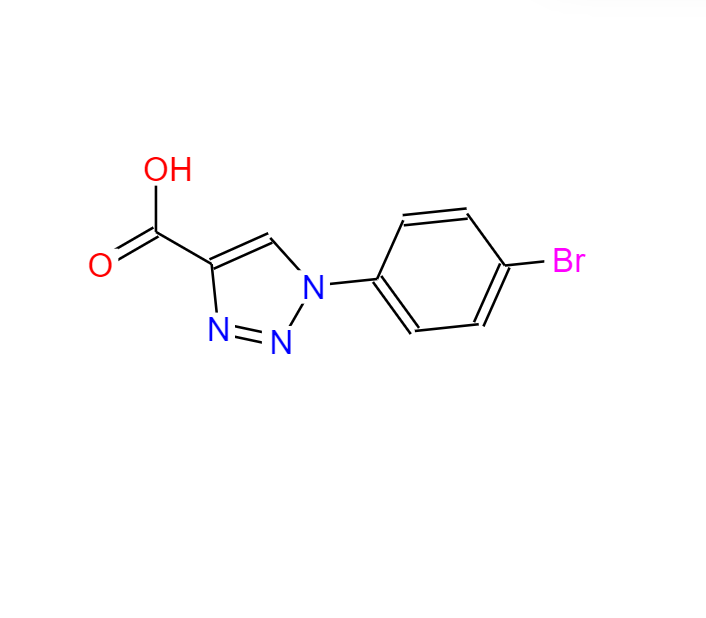 1-(4-bromophenyl)-1H-1,2,3-triazole-4-carboxylic acid 944901-52-4