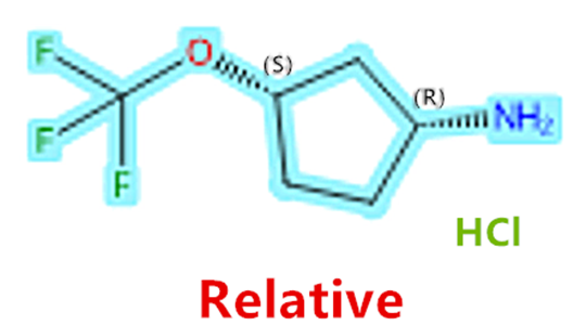 (1R,3S)-3-(trifluoromethoxy)-Cyclopentanamine hydrochloride