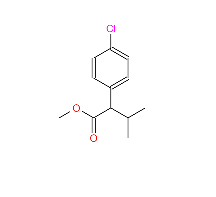 4-氯-Α-异丙基苯乙酸甲酯 86618-06-6