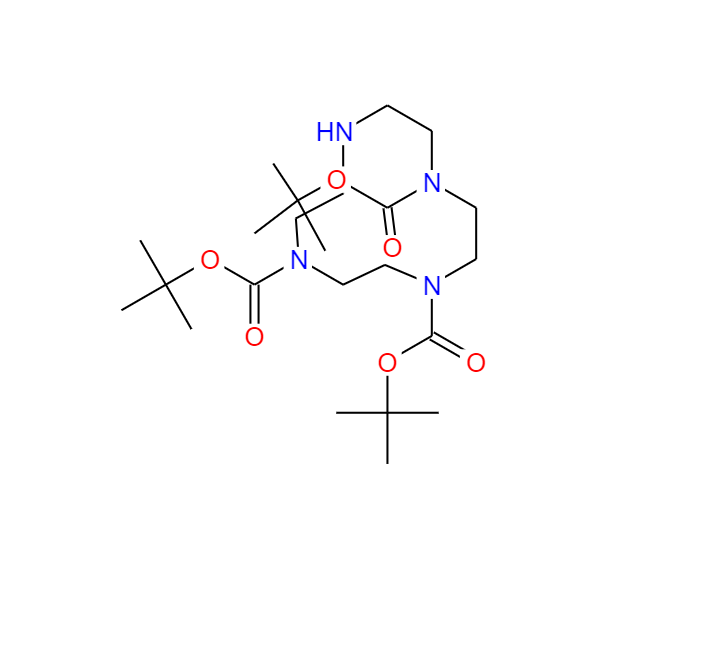 1,4,7-三叔丁氧羰基-1,4,7,10-四氮杂环十二烷 175854-39-4