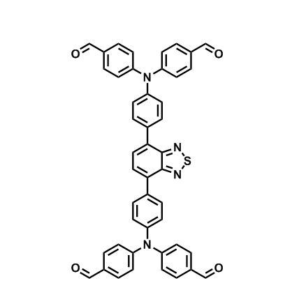 4,4',4'',4'''-((苯并[c][1,2,5]噻二唑-4,7-二基双(4,1-亚苯基))双(氮杂三基))四苯甲醛