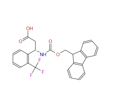 Fmoc-(S)-3-氨基-3-(2-三氟甲基苯基)-丙酸 507472-19-7