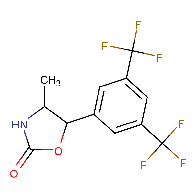 (4S,5R)-5-(3,5-双(三氟甲基)苯基)-4-(甲基-1,3-恶唑烷-2-酮  875444-08-9
