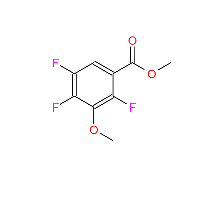 2,4,5-三氟-3-甲氧基苯甲酸甲酯 136897-64-8
