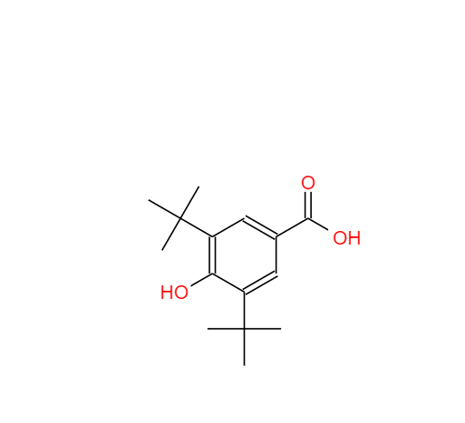 3,5-二叔丁基-4-羟基苯甲酸 1421-49-4