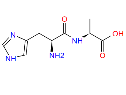 16874-75-2；H-His-Ala-OH；H-His-Ala-OH