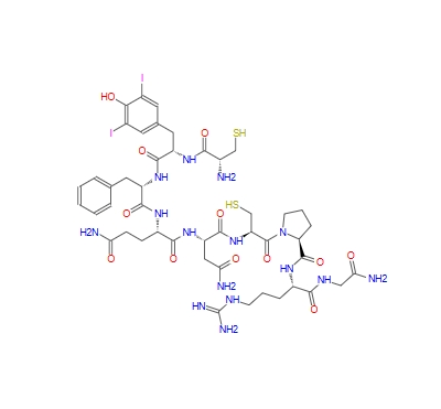 (3,5-Diiodo-Tyr2,Arg8)-Vasopressin 63441-67-8