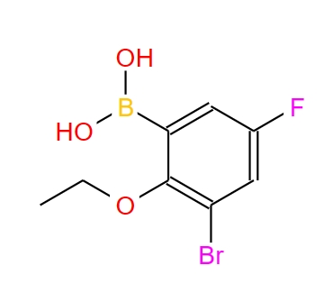 3-溴-2-乙氧基-5-氟苯基硼酸 352534-82-8