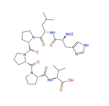 H-His-Leu-Pro-Pro-Pro-Val-OH 121305-29-1