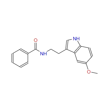 N-[2-(5-methoxy-1H-indol-3-yl)ethyl]benzamide 76290-79-4