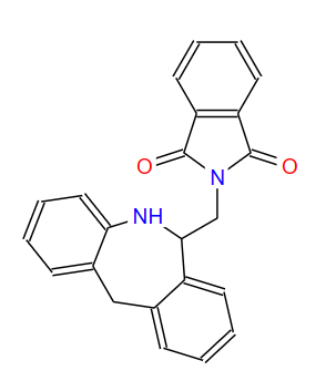6-(邻苯二甲酰亚胺基甲基)-6,11-二氢-5H-二苯并-[b,e]氮杂卓；143878-20-0；6-(Phthalimidomethyl)-6,11-dihydro-5H-dibenz[b,e]azepine