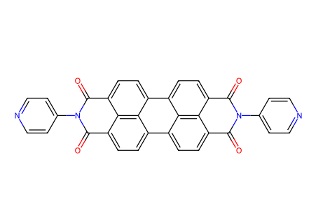 2,9-二-4-吡啶基-蒽并[2,1,9-DEF:6,5,10-D'E'F']二异喹啉-1,3,8,10(2H,9H)-四酮