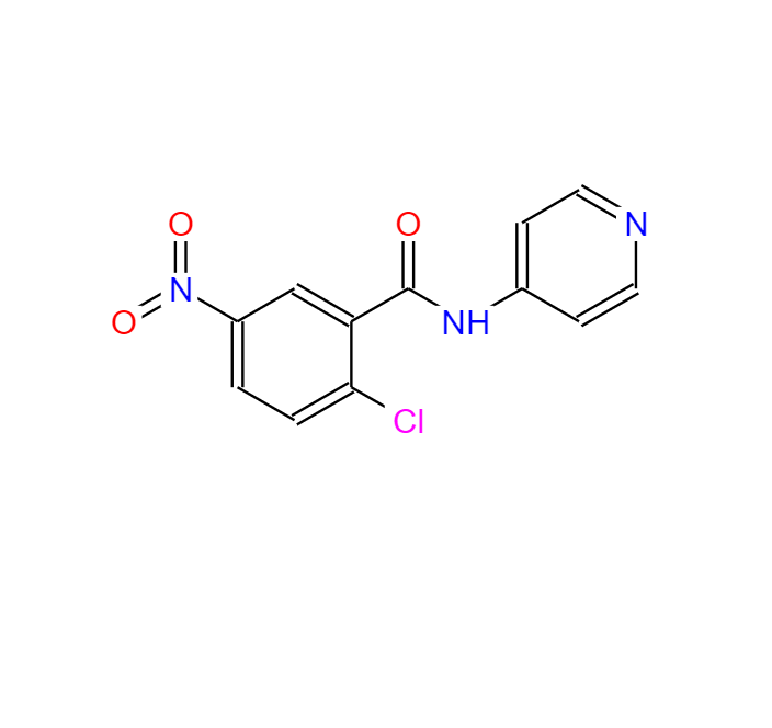 2-氯-5-硝基-N-4-吡啶基苯甲酰胺 313516-66-4
