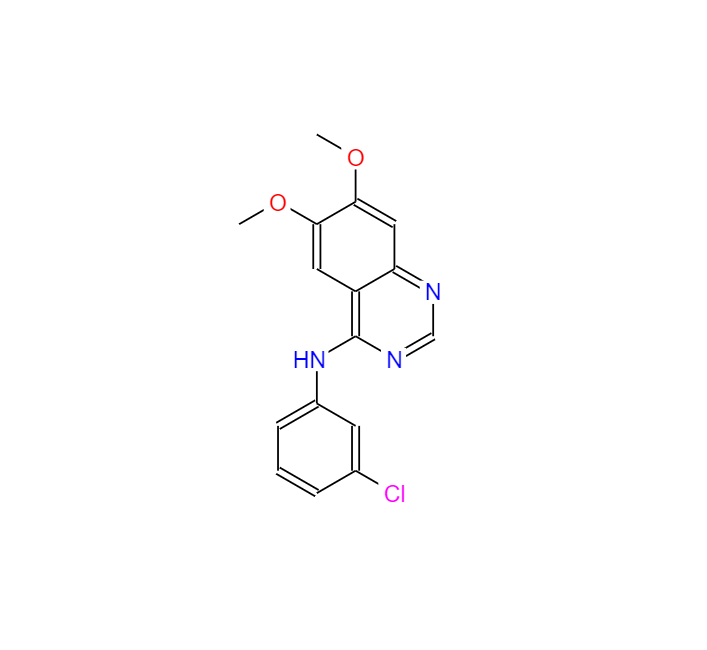 N-(3-氯苯基)-6,7-二甲氧基喹唑啉-4-胺 153436-53-4