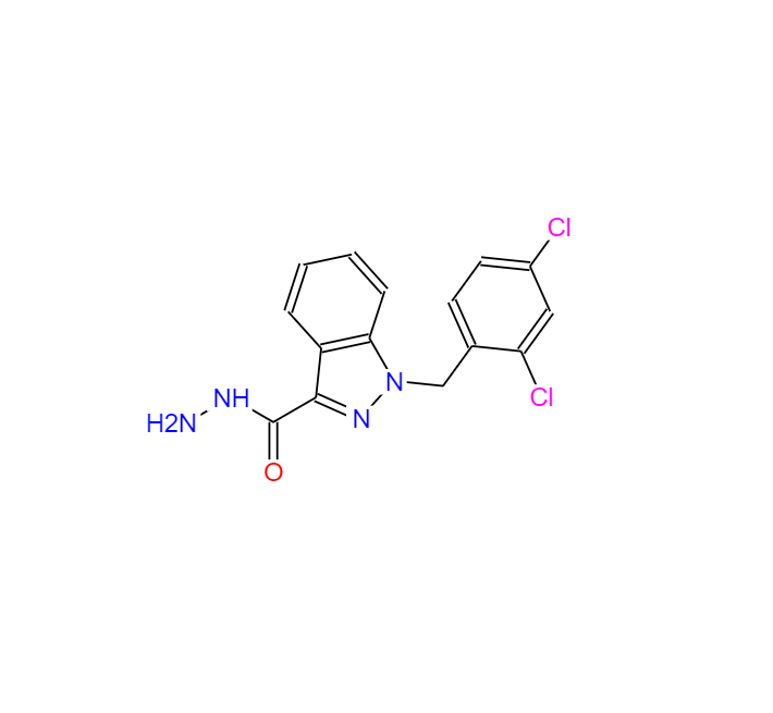 1-(2,4-二氯苄基)-1H-吲唑-3-碳酰肼 252025-52-8