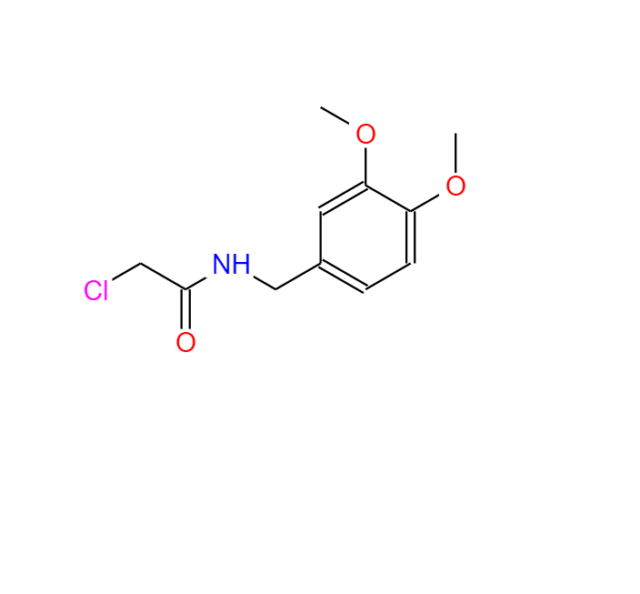 2-CHLORO-N-(3,4-DIMETHOXYBENZYL)ACETAMIDE 65836-72-8