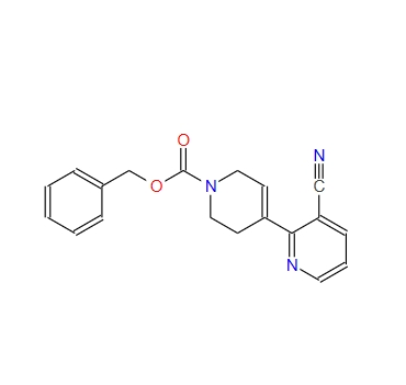 3-cyano-3',6'-dihydro-2'H-[2,4']bipyridinyl-1'-carboxylic acid benzyl ester 630116-80-2