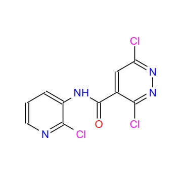 3,6-dichloro-N-(2-chloro-3-pyridinyl)pyridazine-4-carboxamide 199850-43-6