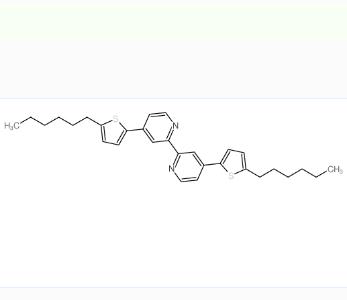 4,4'-双(5-己基-2-噻吩基)-2,2'-联吡啶	