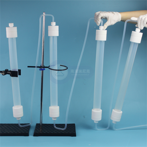 PFA过滤柱耐受电子级强酸强碱聚四氟乙烯树脂交换层析柱