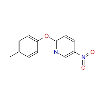 2-(4-methylphenoxy)-5-nitropyridine 28232-34-0