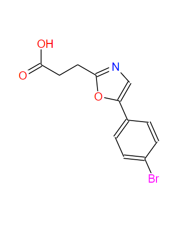 23464-96-2 5-(4-溴苯基)噁唑-2-丙酸