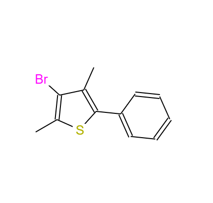 3-溴-2,4-二甲基-5-苯基噻吩