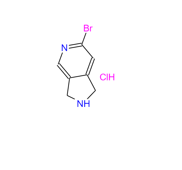 6-Bromo-2,3-dihydro-1H-pyrrolo[3,4-c]pyridine hydrochloride 2173992-37-3