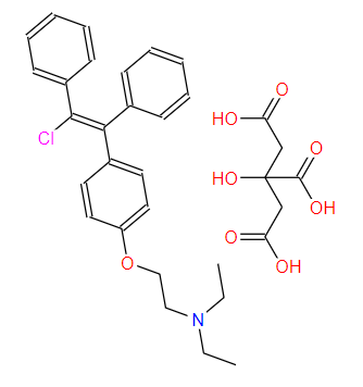 恩氯米芬柠檬酸盐 7599-79-3