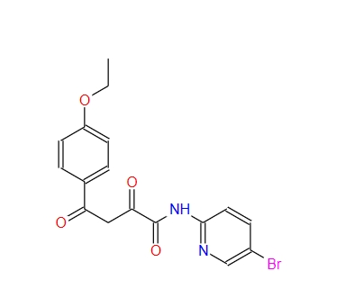 N-(5-bromo-pyridin-2-yl)-4-(4-ethoxy-phenyl)-2,4-dioxo-butyramide 180537-74-0