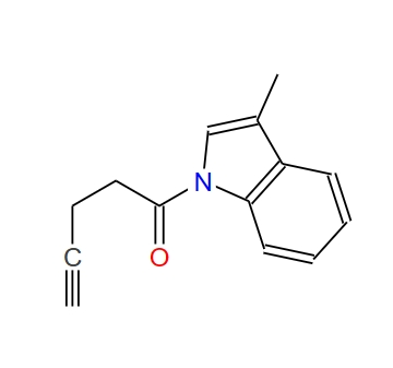 1-(3-Methyl-indol-1-yl)-pent-4-yn-1-one 101079-40-7