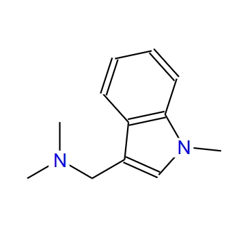 N,N,1-三甲基-1H-吲哚-3-甲胺 52972-61-9