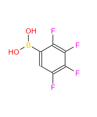 179923-32-1；2,3,4,5-四氟苯硼酸；2,3,4,5-TETRAFLUOROBENZENEBORONIC ACID