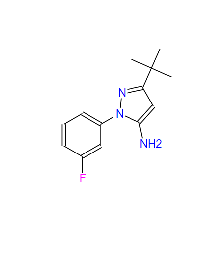 476637-06-6 5-叔丁基-2-(3-氟-苯基)-2H-吡唑-3-胺