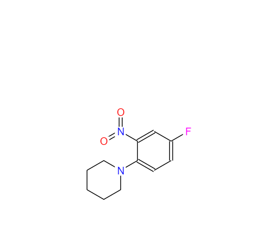 1-(4-氟-2-硝基苯基)哌啶 719-70-0