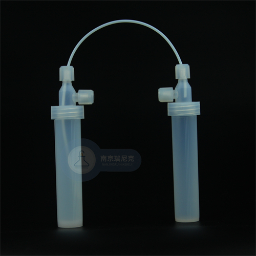 PFA冲击瓶灵活加工组合使用抗酸碱PFA气体缓冲瓶