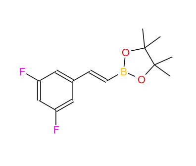 1073354-58-1；反式-2-(3,5-二氟苯基)乙烯基硼酸频那醇酯；TRANS-2-(3,5-DIFLUOROPHENYL)VINYL BORONIC ACID PINACOL ESTER