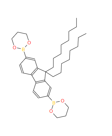 317802-08-7；9,9-二辛基芴-2,7-二硼酸二(1,3-丙二醇)酯；9 9-DIOCTYLFLUORENE-2 7-BIS(TRIMETHYLBO&