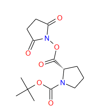 3392-10-7;BOC-L-脯氨酸 N-羟基琥珀酰亚胺酯;BOC-PRO-OSU