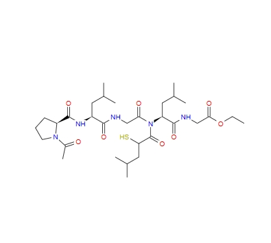 Ac-Pro-Leu-Gly-[(S)-2-mercapto-4-methyl-pentanoyl]-Leu-Gly-OEt 98992-65-5