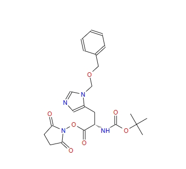 Boc-His(3-Bom)-OSu 129672-10-2