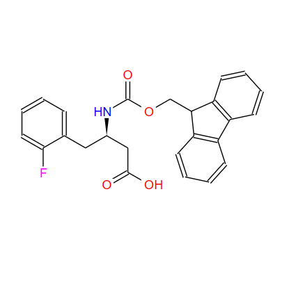 331763-63-4;FMOC-(R)-3-氨基-4-(2-氟苯基)-丁酸;FMOC-(R)-3-AMINO-4-(2-FLUORO-PHENYL)-BUTYRIC ACID