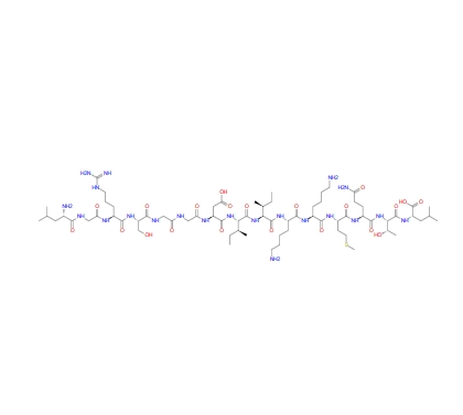 H-Leu-Gly-Arg-Ser-Gly-Gly-Asp-Ile-Ile-Lys-Lys-Met-Gln-Thr-Leu-OH 138221-22-4