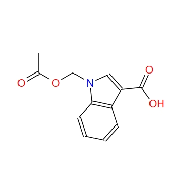 1-Acetoxymethyl-1H-indole-3-carboxylic acid 739365-14-1