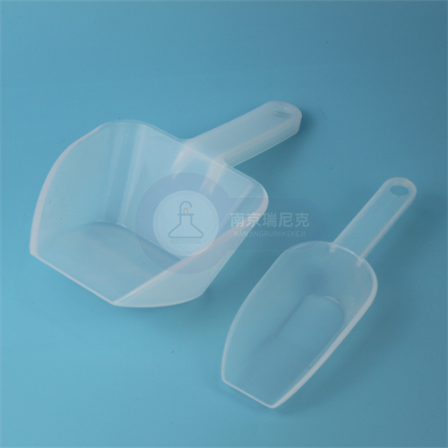 一体成型耐受强酸碱PFA取样铲粉末颗粒少量固体含氟塑料铲子