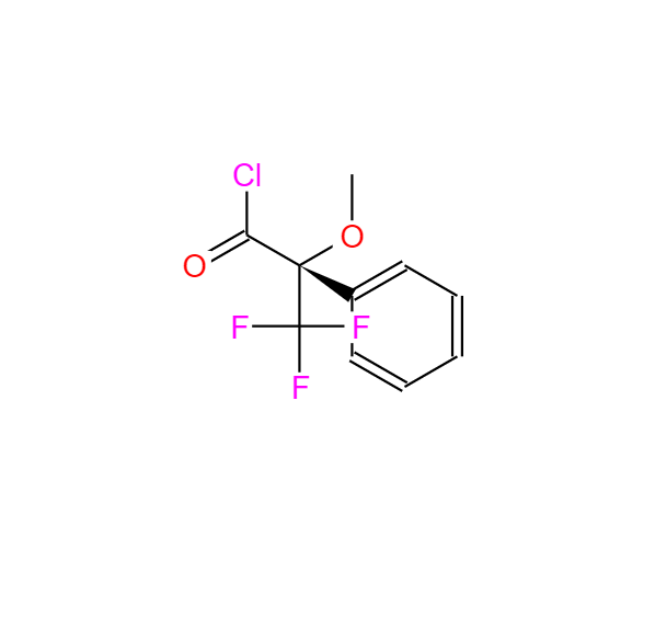 (R)-(-)-α-甲氧基-α-(三氟甲基)苯乙酰氯 39637-99-5
